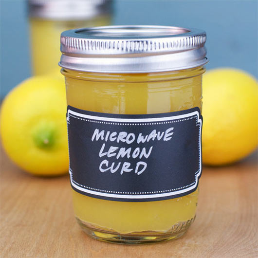 Microwave Lemon Curd