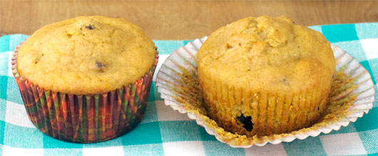 Pumpkin Raisin Muffins