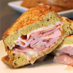 Ham & Swiss Stuffed French Toast