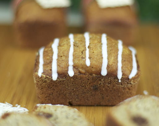 Banana Coconut Mini Loaf