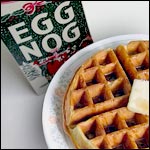 Eggnog Waffles