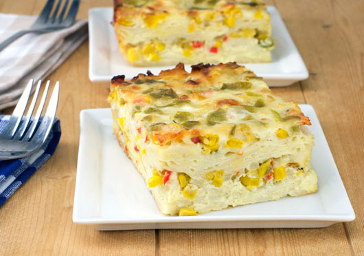 Double Corn Tortilla Casserole