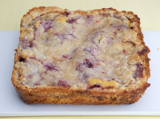 Whole Strawberry Coffee Cake