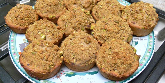 Pistachio Muffins