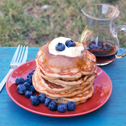 Applesauce Pancake Stack