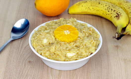 Banana Orange Oatmeal Recipe