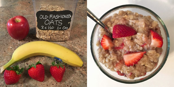 Easy Fruity Porridge