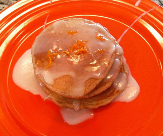 Cinnamon Orange Pancakes