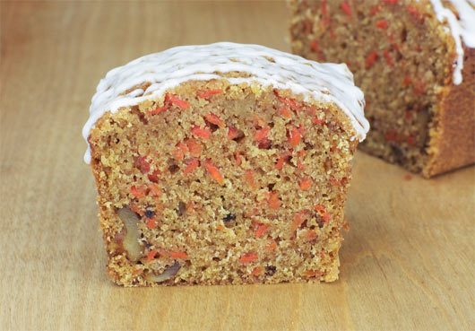 Inside The Carrot Cake Breakfast Bread