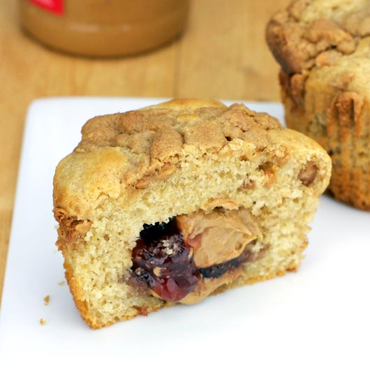 Peanut Butter & Jelly Muffins