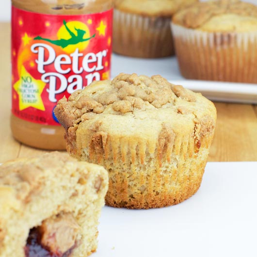 Peanut Butter & Jelly Muffins