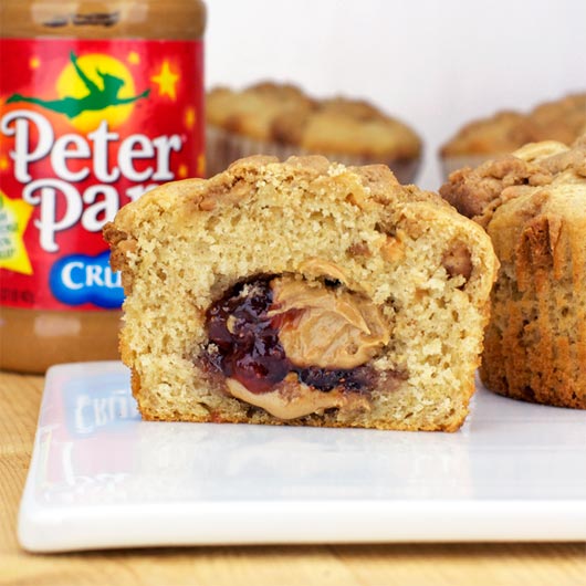 Peanut Butter & Jelly Muffins