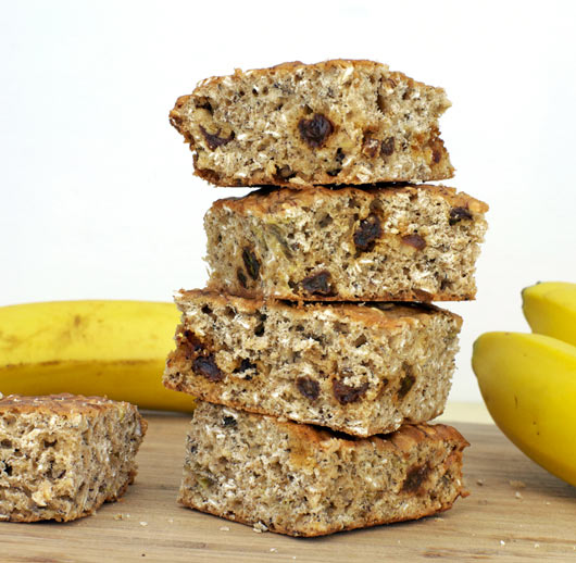 Banana Oat Bars Recipe