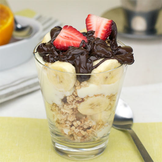 Banana Breakfast Sundaes