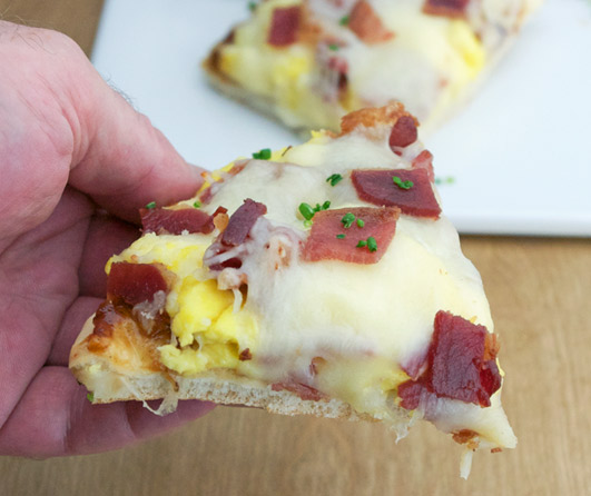 Pita Breakfast Pizza