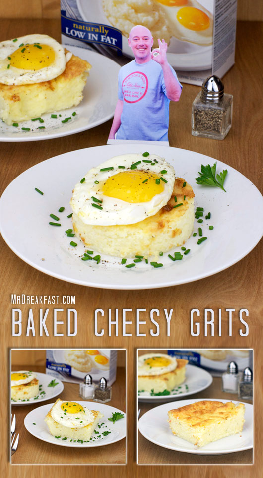 Baked Cheesy Grits at MrBreakfast.com