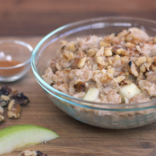 Apple Walnut Oatmeal