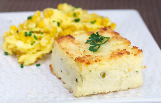 Vegetarian Cheesy Baked Grits Casserole