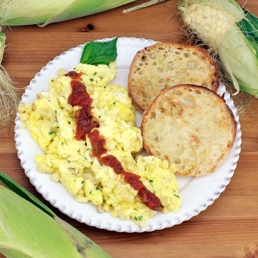 Egg & Corn Scramble