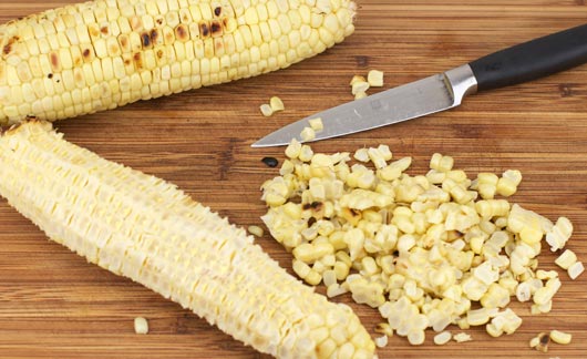 Freshly Grilled Corn On The Cob