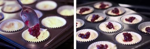 Making Cranberry Thanksgiving Muffins