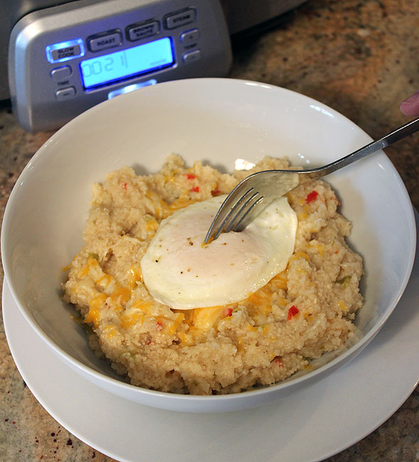 Crockpot Chile Grits