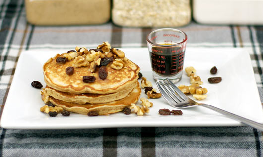 Brown Sugar Oatmeal Pancake Recipe