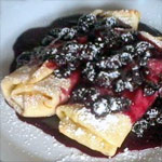 Low Fat Cheese Blintzes