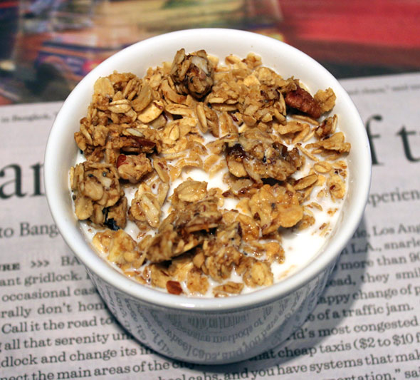 Wheat-Free Maple Granola