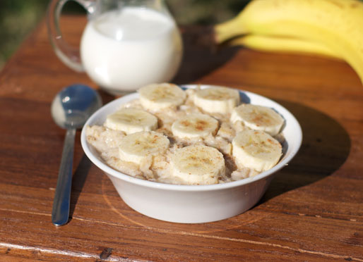 Banana Cream Oatmeal