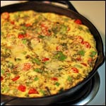 Ham And Potato Frittata Supreme