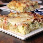 Bacon Crouton Breakfast Casserole