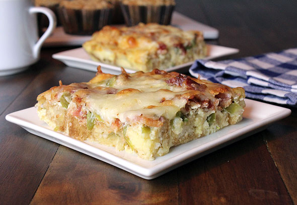 Bacon Crouton Breakfast Casserole