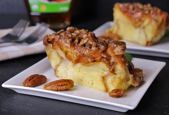 Baked French Toast Casserole With Praline Topping