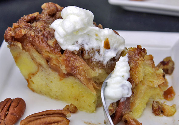 Baked French Toast Casserole With Praline Topping