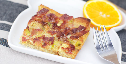 Bacon And Egg Breakfast Casserole