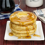 Oatmeal Buttermilk Pancakes