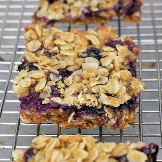 Blueberry Breakfast Bars