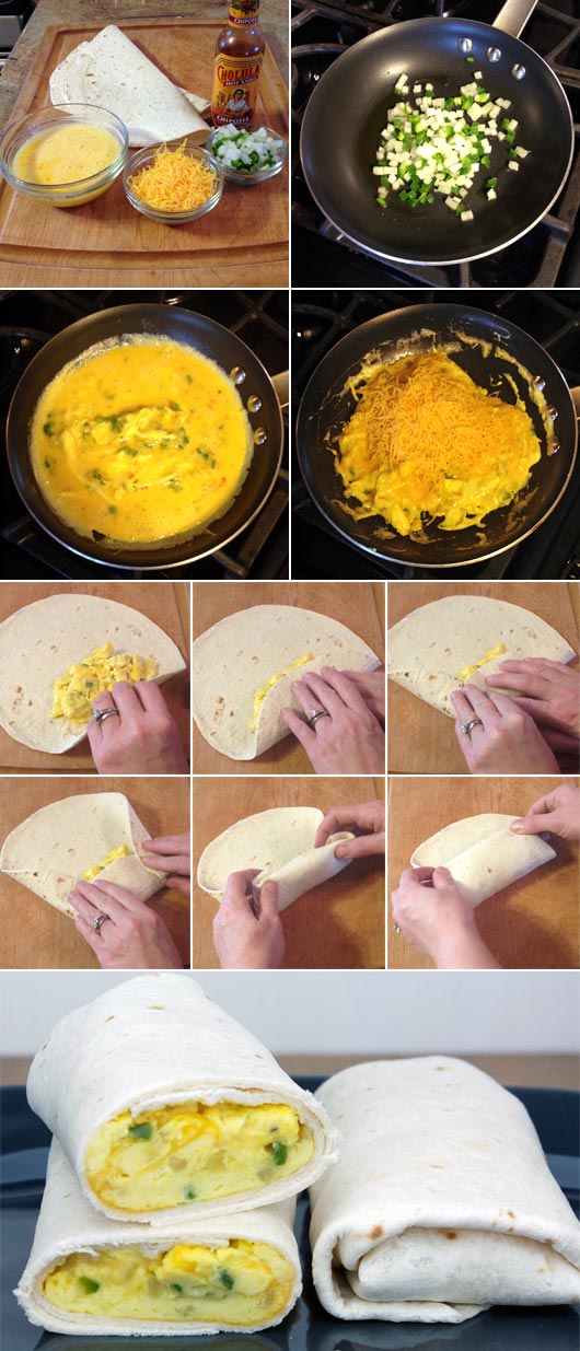 Low-Fat Breakfast Burrito Recipe | MrBreakfast.com