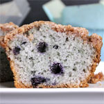 Blueberry Muffins w/ Crunch Topping