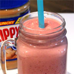 Easy Peanut Butter & Jelly Smoothie