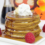 Whole Wheat Pumpkin Pancakes