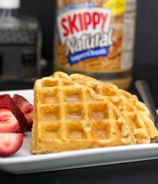 Best Peanut Butter Waffles