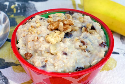 Banana Date Oatmeal