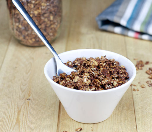 No-Oil Cocoa Granola