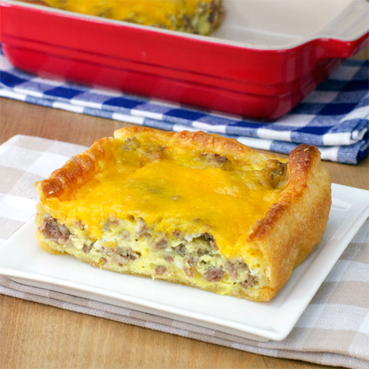 Sausage Breakfast Squares