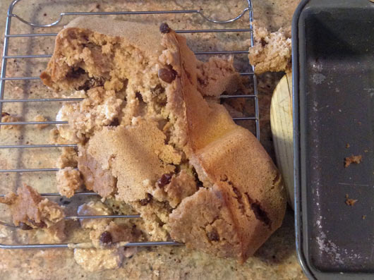 Oatmeal Breakfast Cake Served The Wrong Way