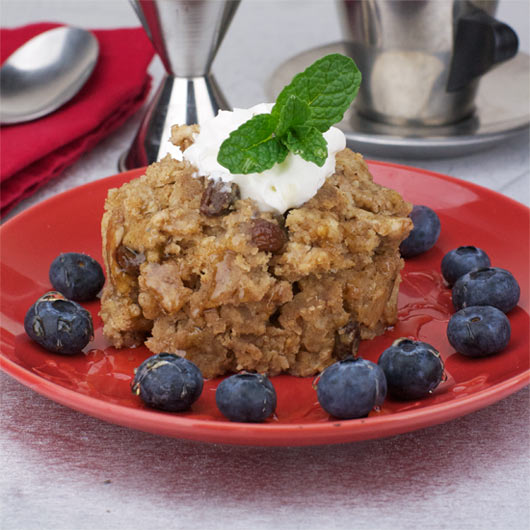 Oatmeal Breakfast Cake With Honey