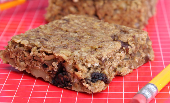 Banana Nut Breakfast Bars