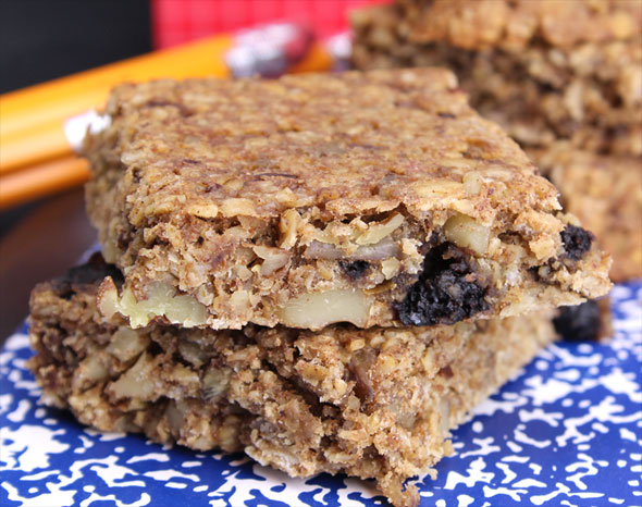 Banana Nut Breakfast Bars